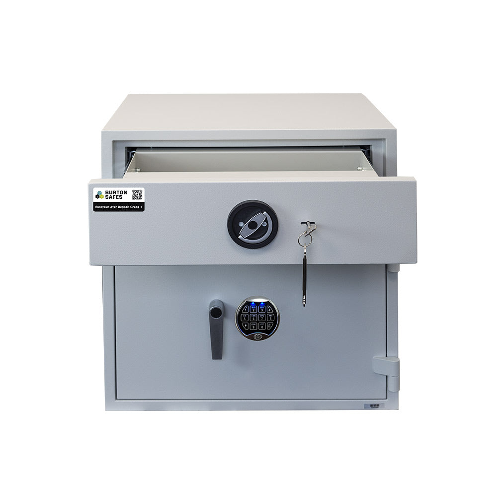Burton Eurovault Aver Deposit Grade 1 Size 1 Keylocking Safe