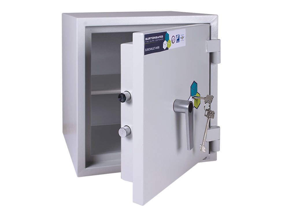 Burton Safes Eurovault Aver LFS Grade 1 Size 2 Keylocking Safe