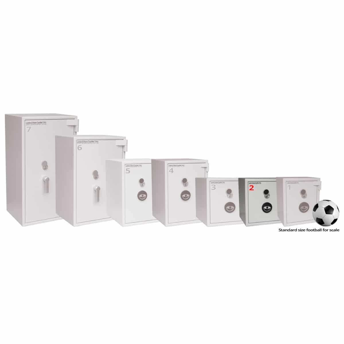 Sussex Grade 1 (Size 2) Keylocking Safe