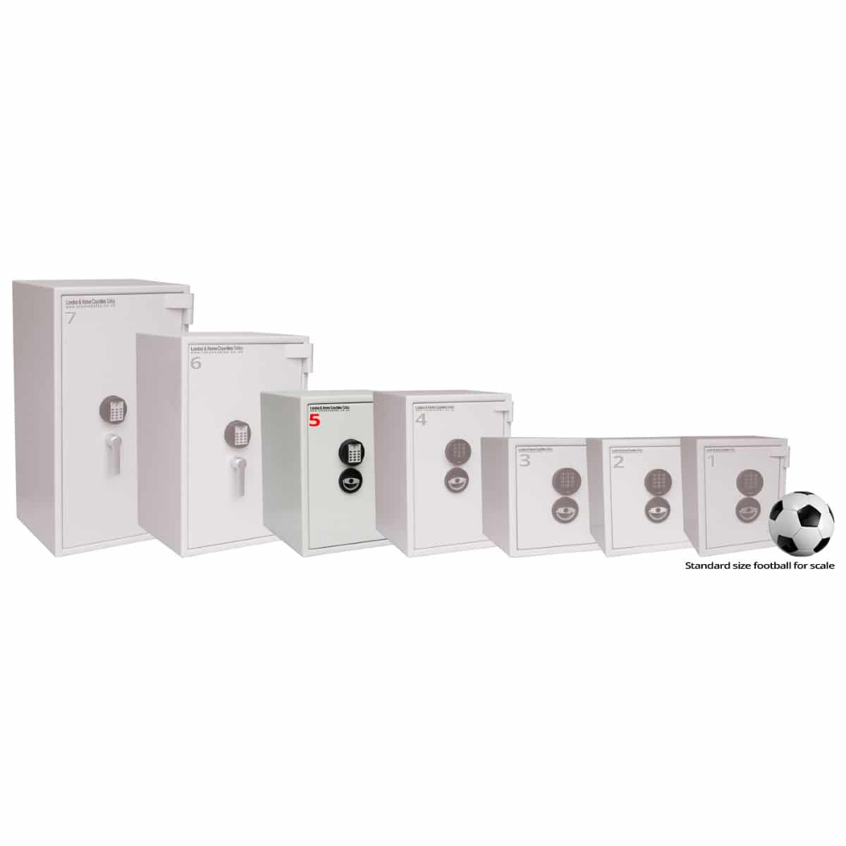 Sussex Grade 1 (Size 5) Digital Safe