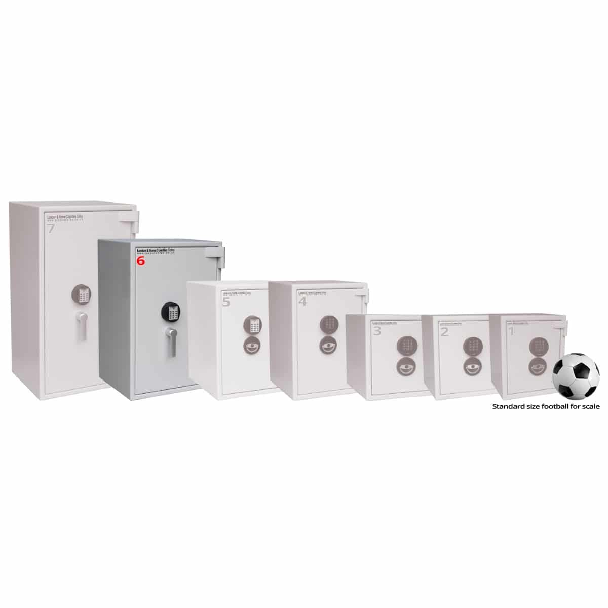 Sussex Grade 1 (Size 6) Digital Safe