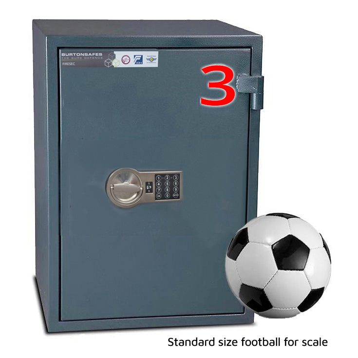 Burton Safes Firesec 4/60 (Size 3) Digital Fire Safe, London & Home Counties Safe Company, Burton Safes Firesec 4/60