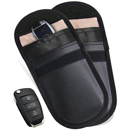 Anti Signal-Grabbing Car Key Pouch (Pack of 2)
