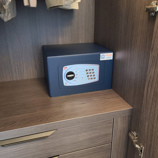 Bloomsbury 40K Size 1 Digital Safe Installed in a Wardrobe – Richmond TW9