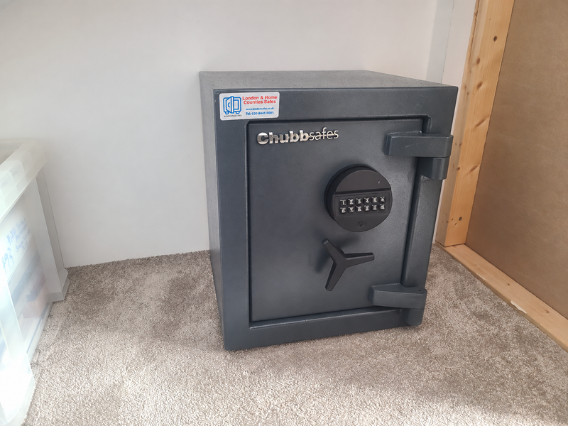 Chubbsafes Grade II Digital Safe installed in West Hampstead, North West London NW6
