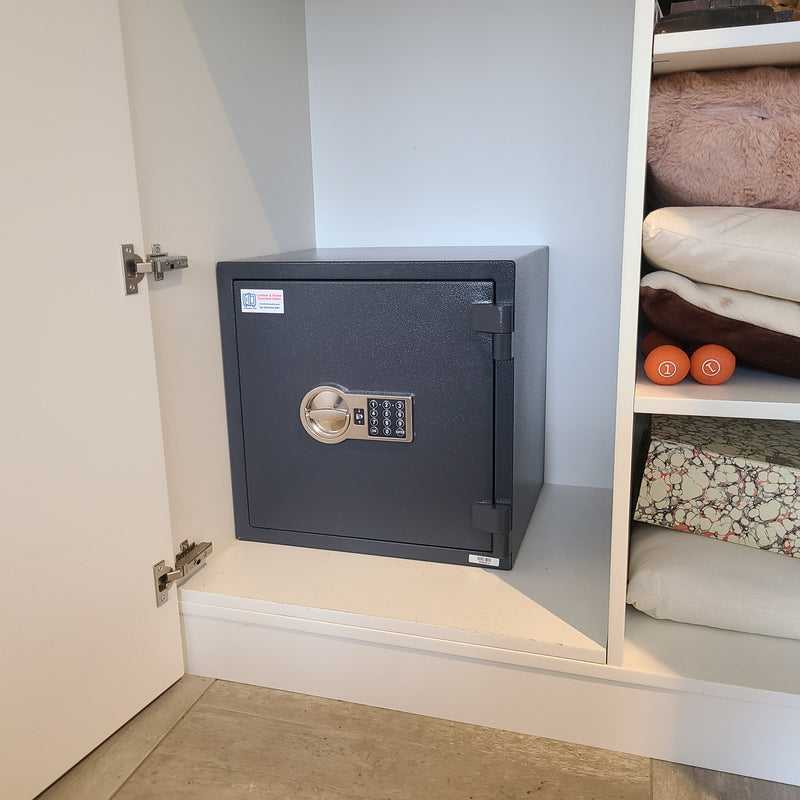 Burton Home Safe G0 (Size 3E) Digital Safe installed in Rickmansworth, Hertfordshire WD3