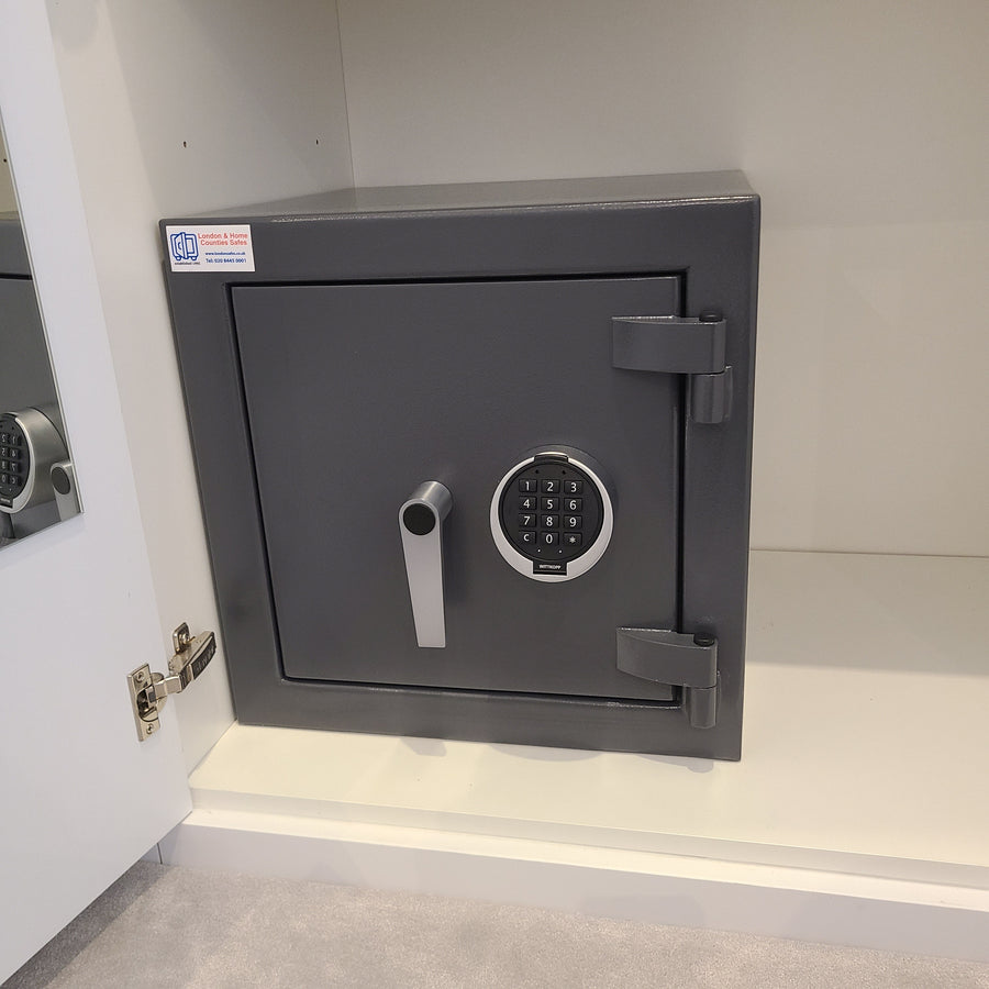 KeySecure VICTOR Grade 2 safe installed inside a wardrobe in Hampstead Garden Suburb