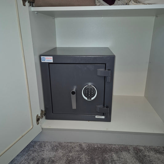 KeySecure VICTOR Grade 2 (Size 1E) Digital Safe Installed in Ilford, Greater London IG2