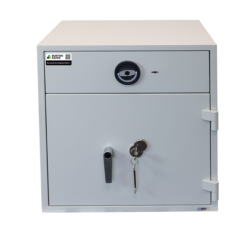 Burton Eurovault Aver Deposit Grade 1 Size 1 Keylocking Safe