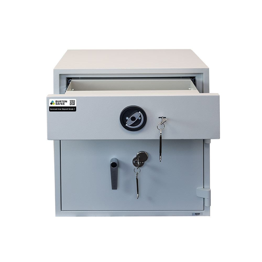 Burton Eurovault Aver Deposit Grade 1 Size 1 Keylocking Safe