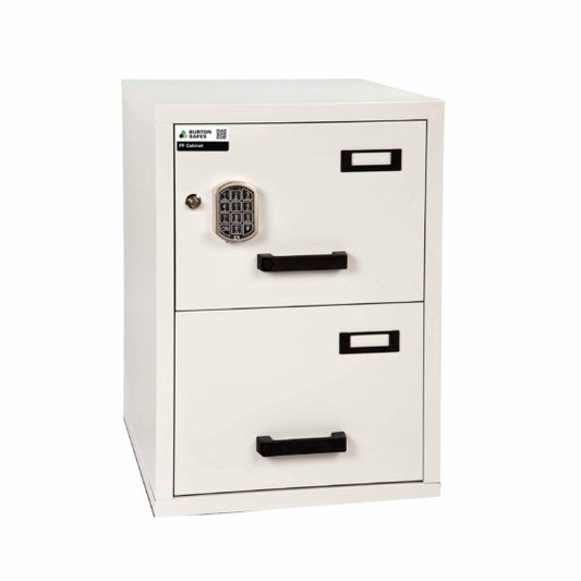Burton FF Fireproof Filing Cabinet 2 Drawers Digital Locking - London & Home Counties Safe Company