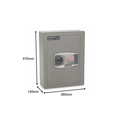 Burton Heavy Duty Key Cabinet 120 Keys - Digital CE120 - London & Home Counties Safe Company