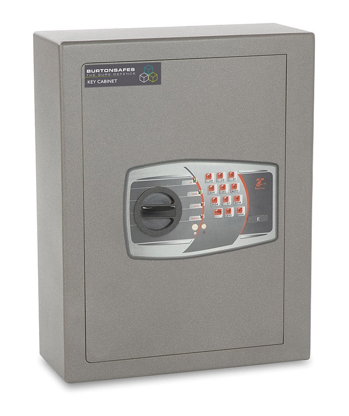 Burton Heavy Duty Key Cabinet 40 Keys - Digital CE40 - London & Home Counties Safe Company