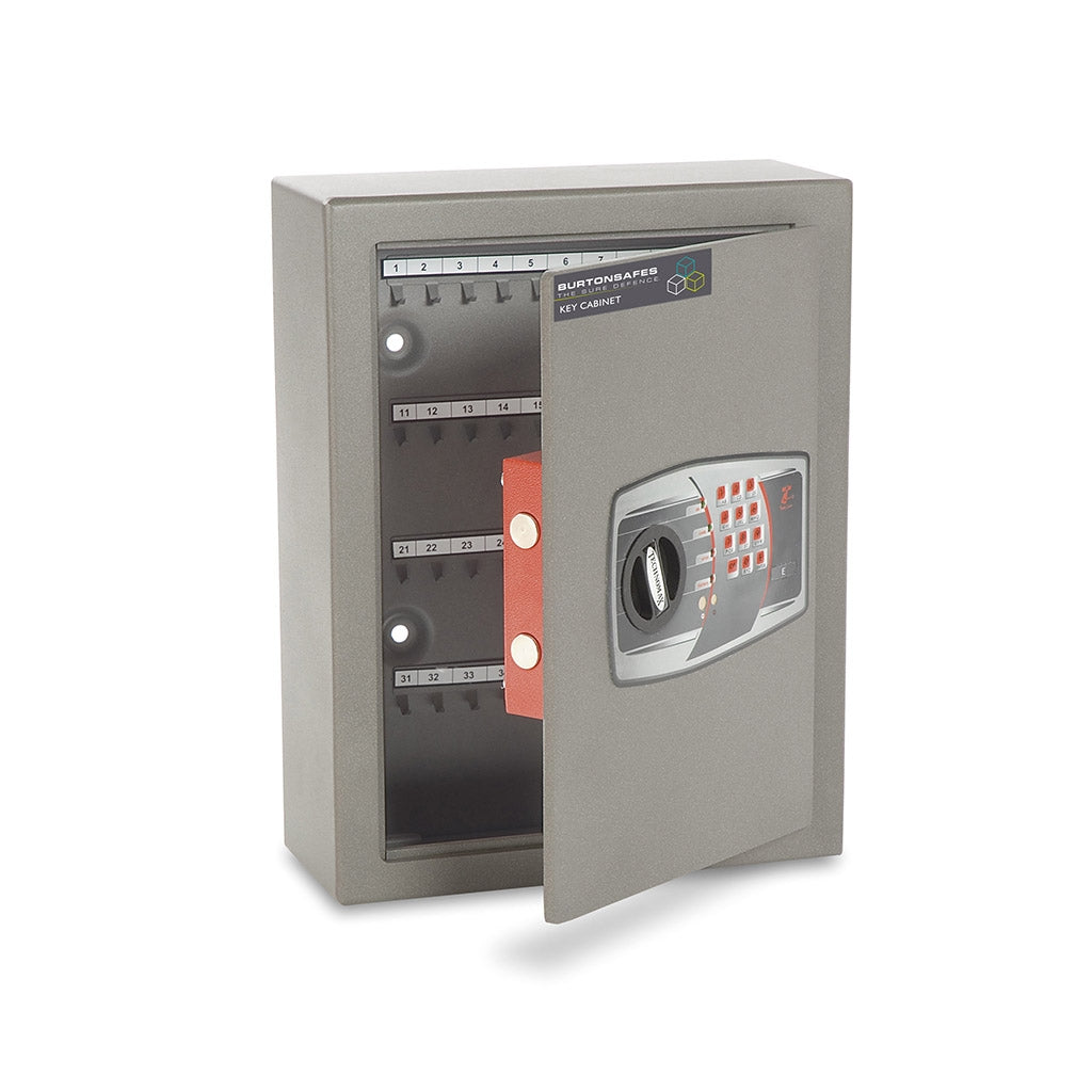 Burton Heavy Duty Key Cabinet 40 Keys - Digital CE40 - London & Home Counties Safe Company