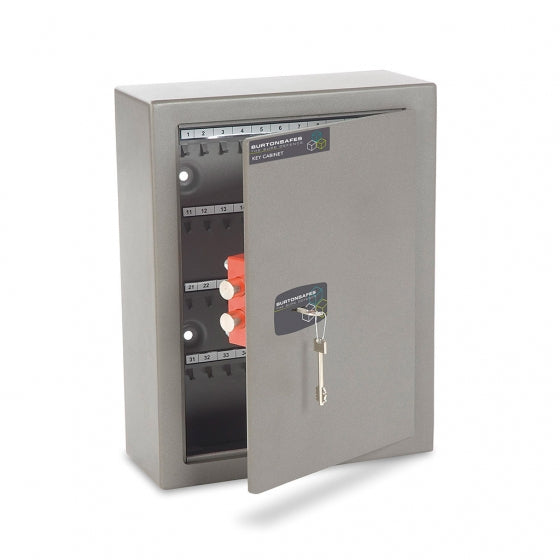 Burton Heavy Duty Key Cabinet 40 Keys - Keylocking CK40 - London & Home Counties Safe Company