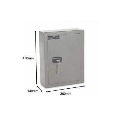 Burton Heavy Duty Key Cabinet 40 Keys - Keylocking CK40 - London & Home Counties Safe Company