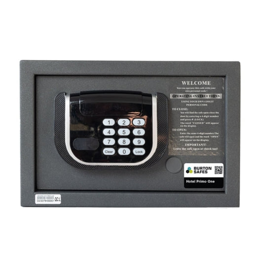 Burton Hotel Primo One Size 1 Digital Safe - London & Home Counties Safe Company