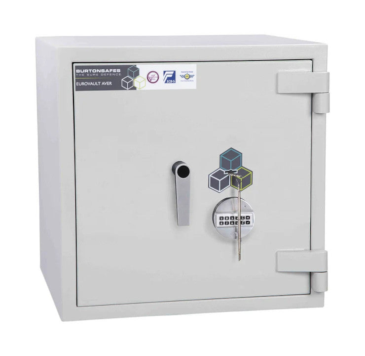 Burton Safes Eurovault Aver LFS Grade 4 Size 1 Dual Keylocking & Digital Safe - London & Home Counties Safe Company