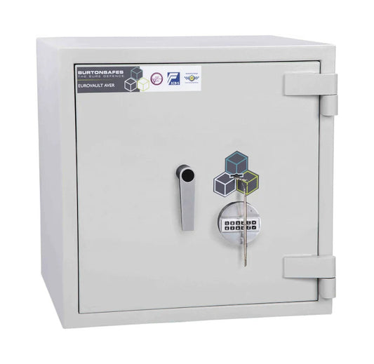 Burton Safes Eurovault Aver LFS Grade 4 Size 1 Dual Keylocking & Digital Safe - London & Home Counties Safe Company