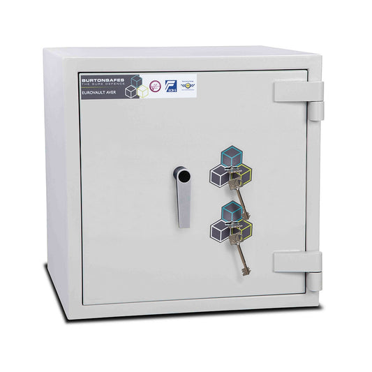 Burton Safes Eurovault Aver LFS Grade 4 Size 1 Dual Keylocking Safe - London & Home Counties Safe Company