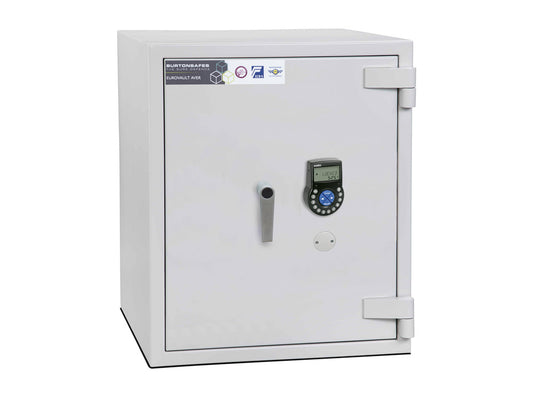 Burton Safes Eurovault Aver LFS Grade 4 Size 2 Dual Digital Safe