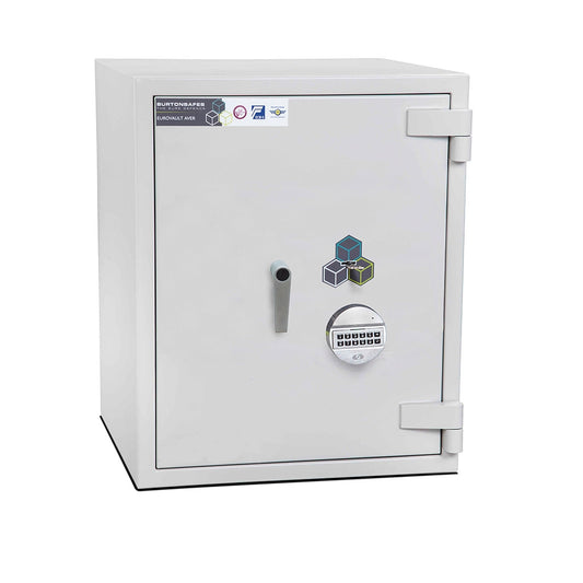 Burton Safes Eurovault Aver LFS Grade 4 Size 2 Dual Keylocking & Digital Safe - London & Home Counties Safe Company