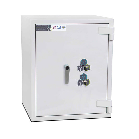 Burton Safes Eurovault Aver LFS Grade 4 Size 2 Dual Keylocking Safe - London & Home Counties Safe Company