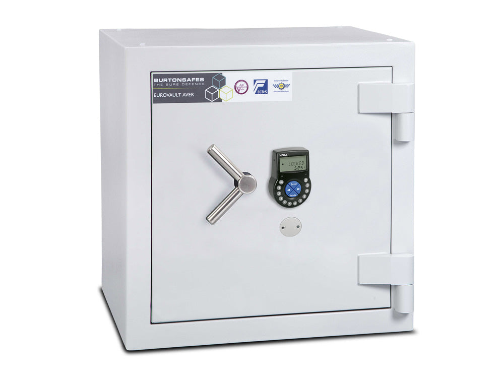 Burton Safes Eurovault Aver LFS Grade 5 Size 1 Dual Digital Safe - London & Home Counties Safe Company
