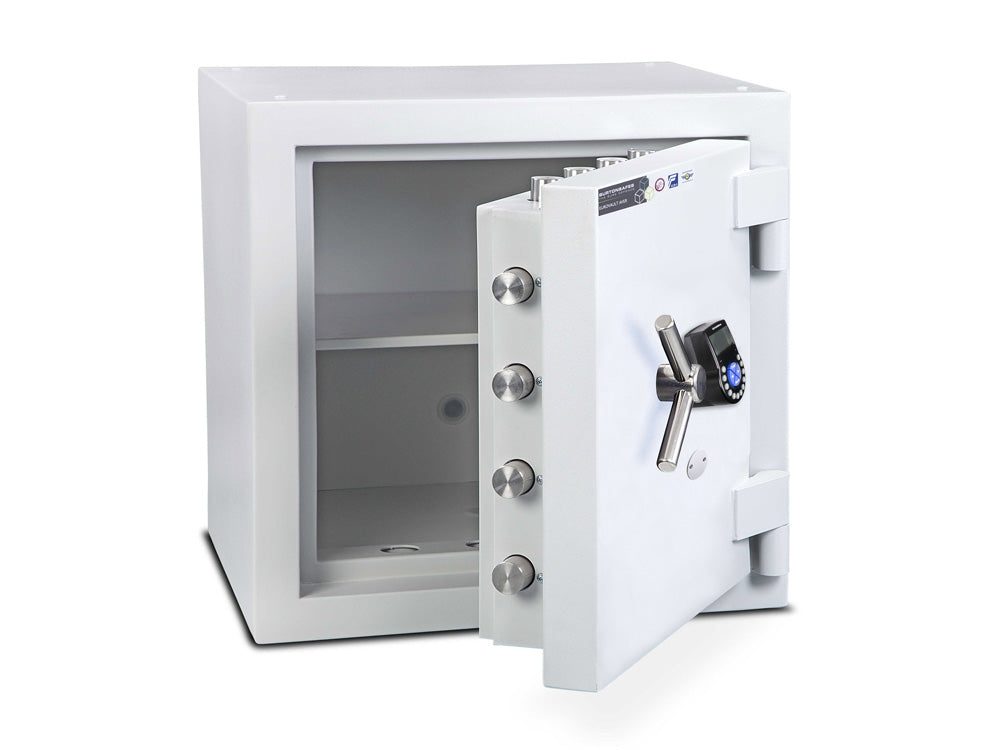 Burton Safes Eurovault Aver LFS Grade 5 Size 1 Dual Digital Safe - London & Home Counties Safe Company