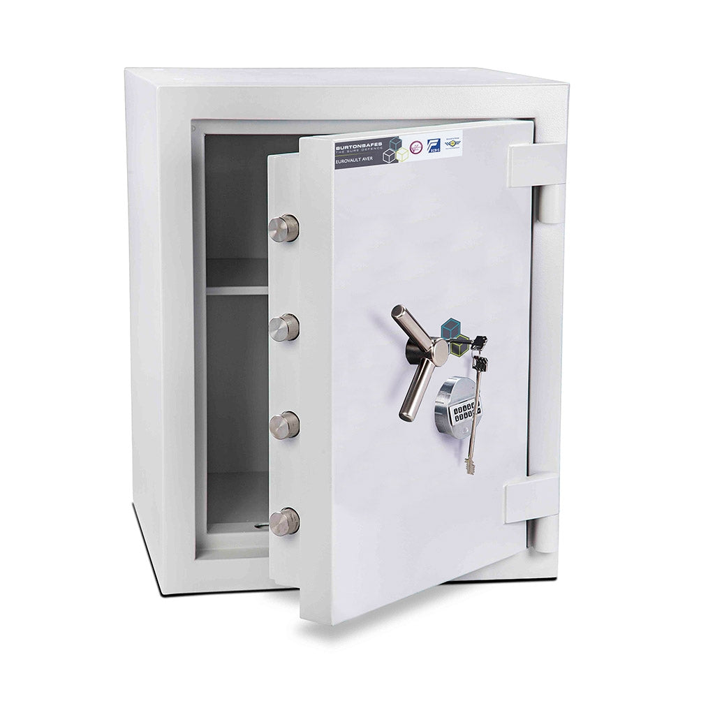 Burton Safes Eurovault Aver LFS Grade 5 Size 2 Dual Keylocking & Digital Safe - London & Home Counties Safe Company