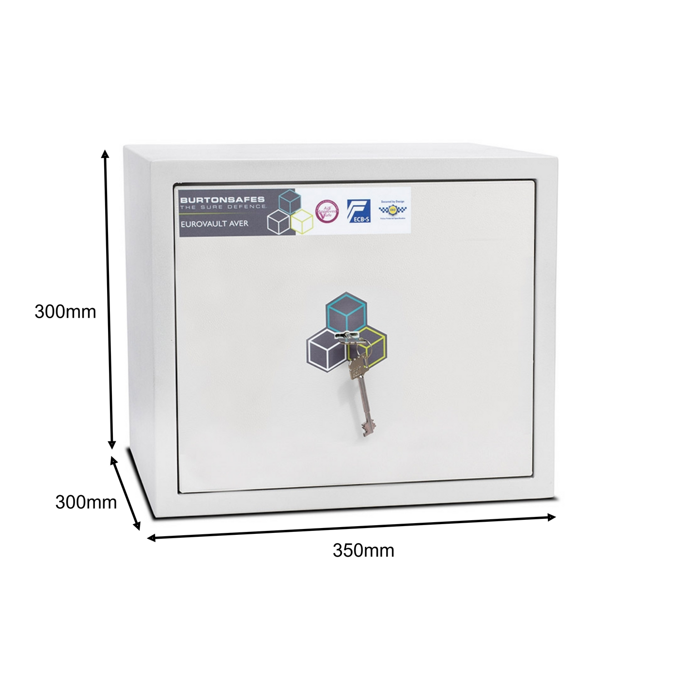 Burton Safes Eurovault Aver S2 Size 1 Keylocking Safe