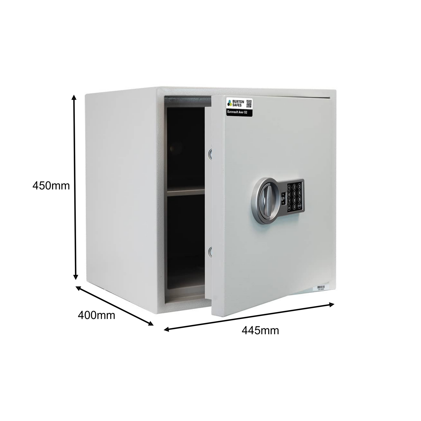 Burton Safes Eurovault Aver S2 Size 3 Digital Safe