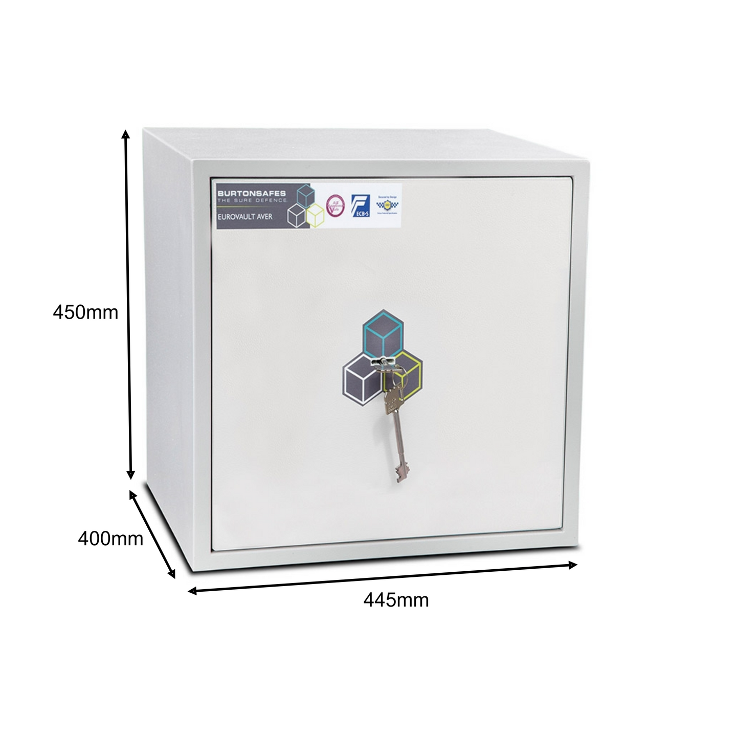 Burton Safes Eurovault Aver S2 Size 3 Keylocking Safe