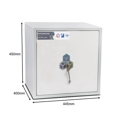Burton Safes Eurovault Aver S2 Size 3 Keylocking Safe