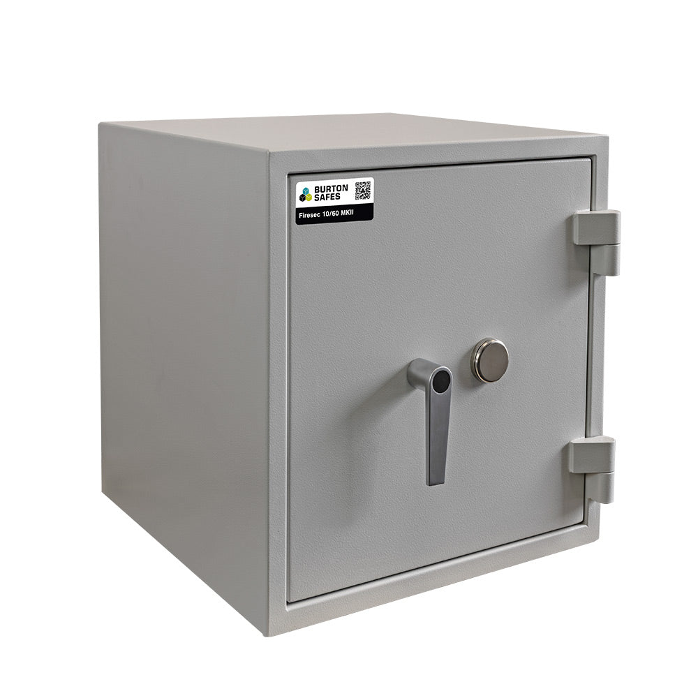 Burton Safes Firesec 10/60 MKII Size 1 Keylocking Safe - London & Home Counties Safe Company