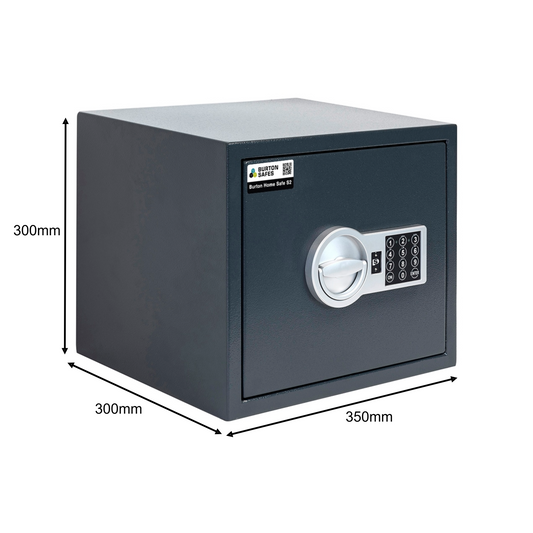 Burton Safes Home Safe S2 (Size 1E) Digital Safe