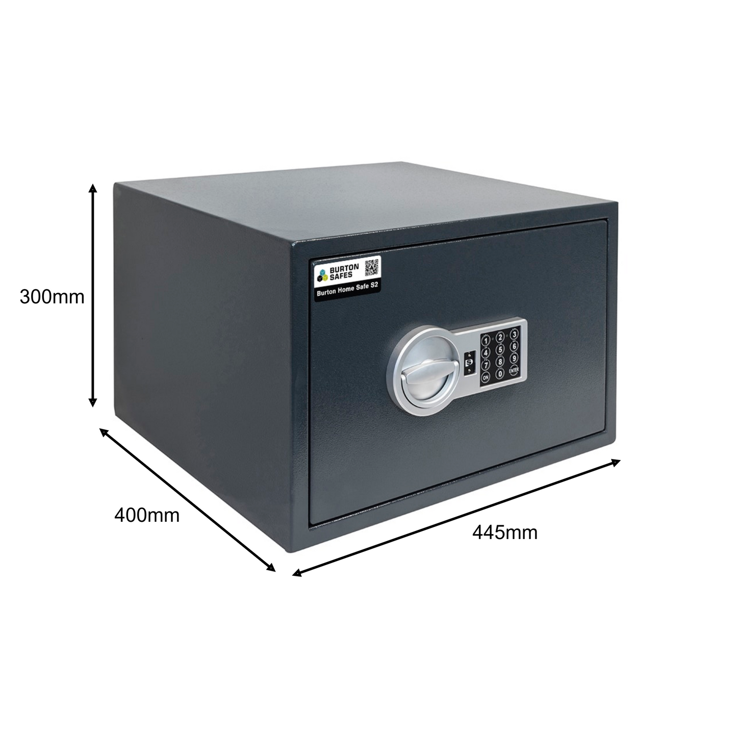 Burton Safes Home Safe S2 (Size 2E) Digital Safe