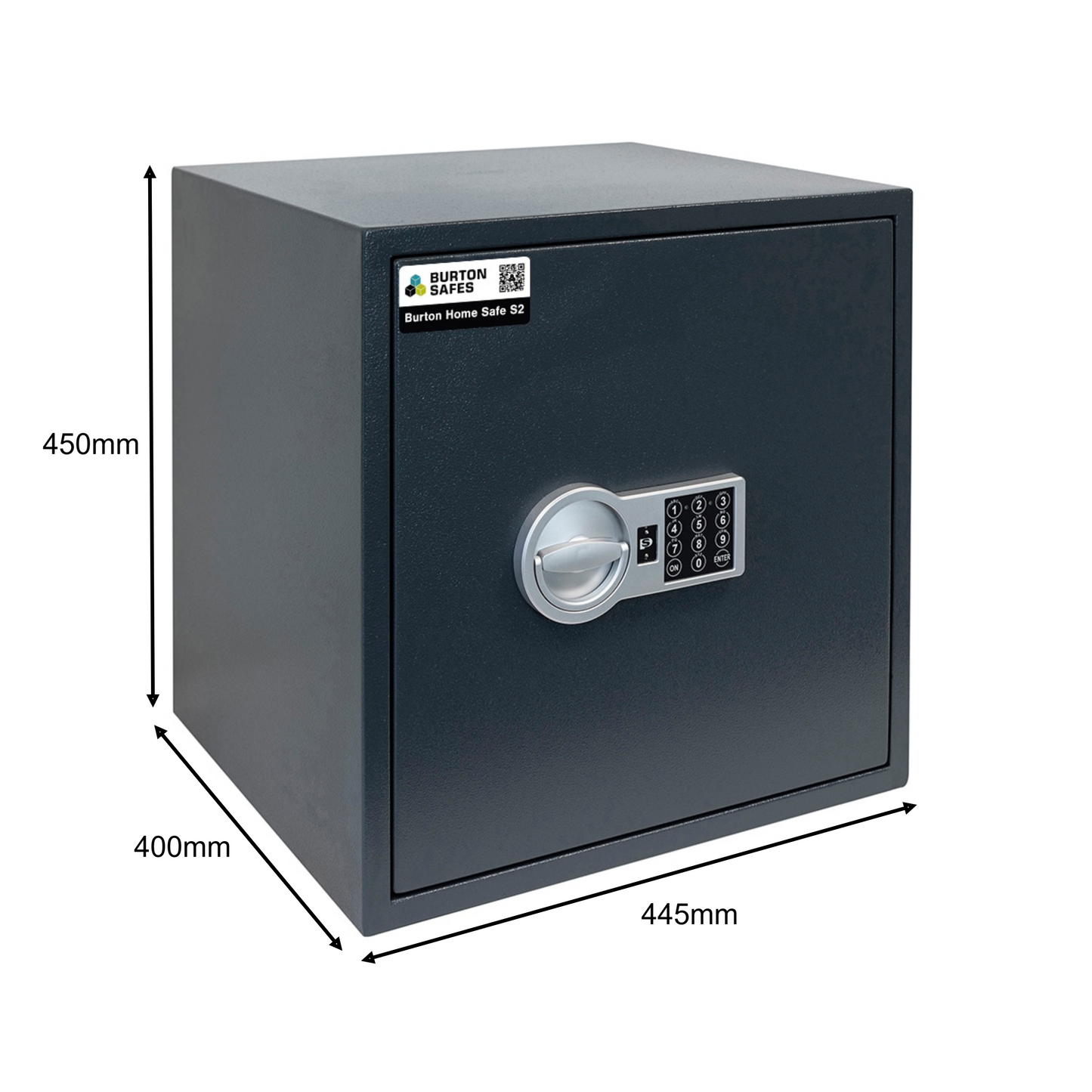Burton Safes Home Safe S2 (Size 3E) Digital Safe