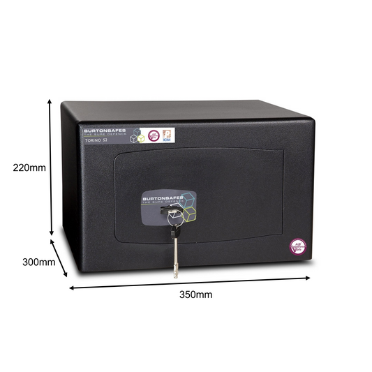 Burton Safes Torino S2 Size 1 Keylocking Safe