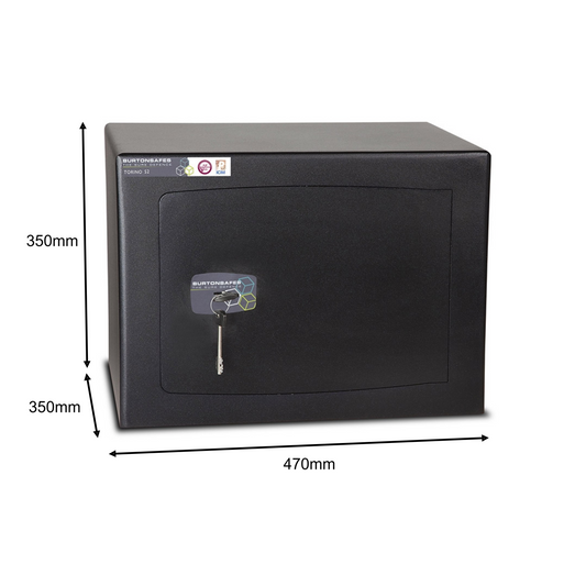Burton Safes Torino S2 Size 3 Keylocking Safe