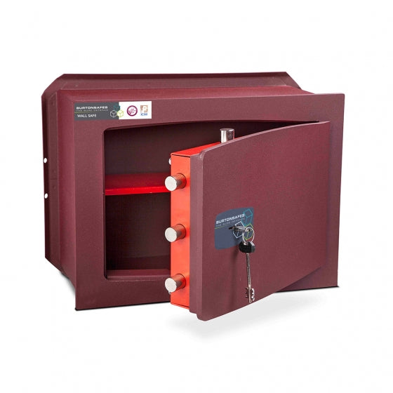 Burton Safes Unica Wall Safe Size 2 Keylocking - London & Home Counties Safe Company