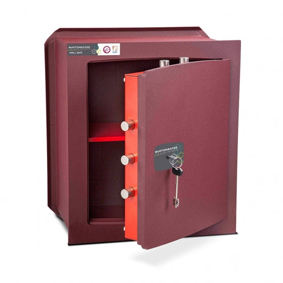 Burton Safes Unica Wall Safe Size 3 Keylocking - London & Home Counties Safe Company