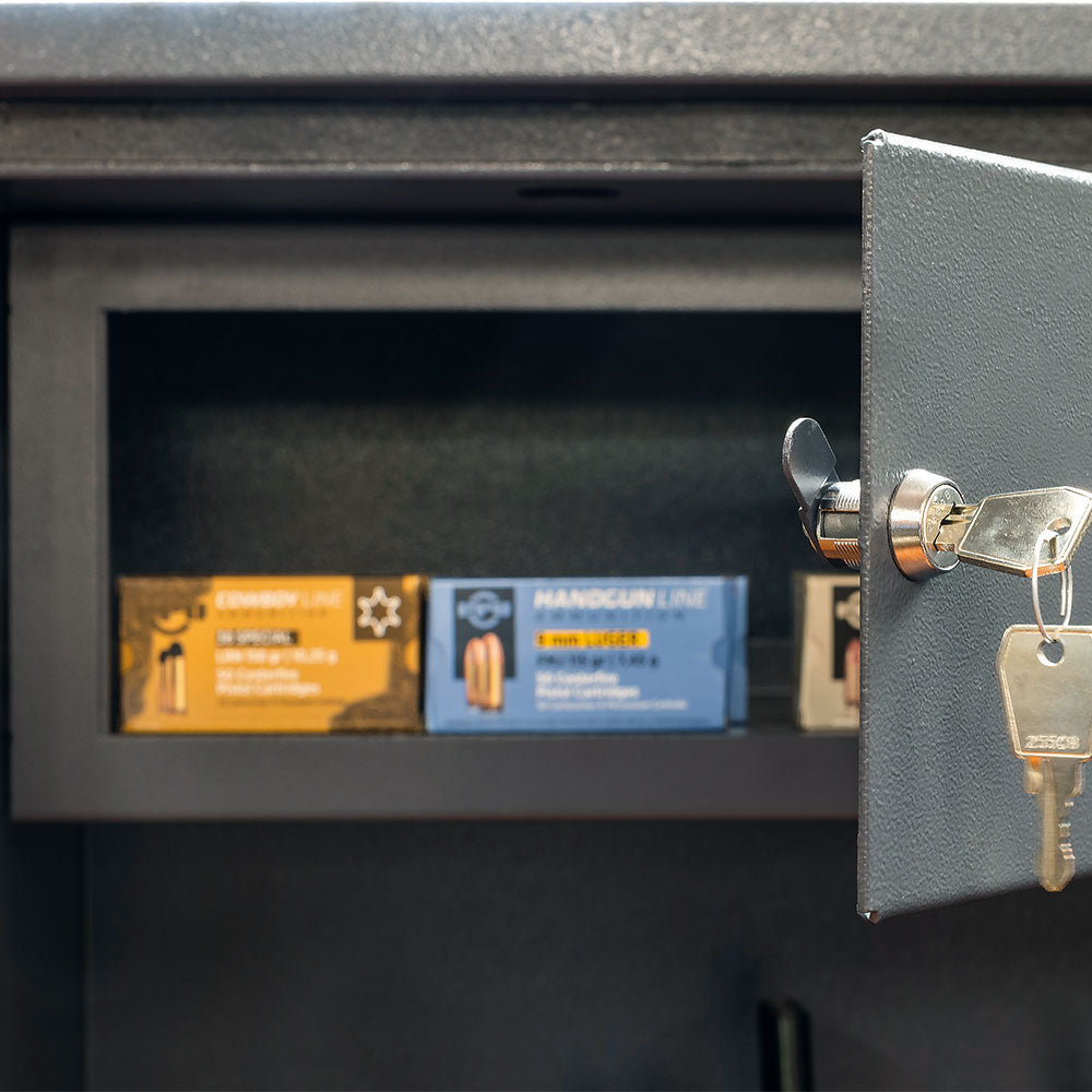 Burton Warden MKII 14K Gun Cabinet Keylocking