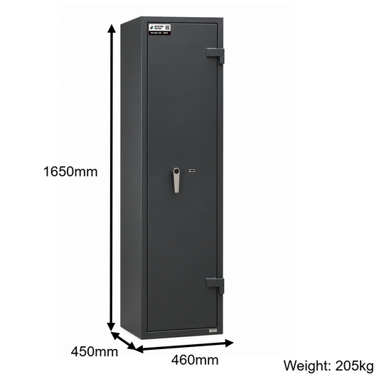 Burton Warden MKII 6K Gun Cabinet Keylocking