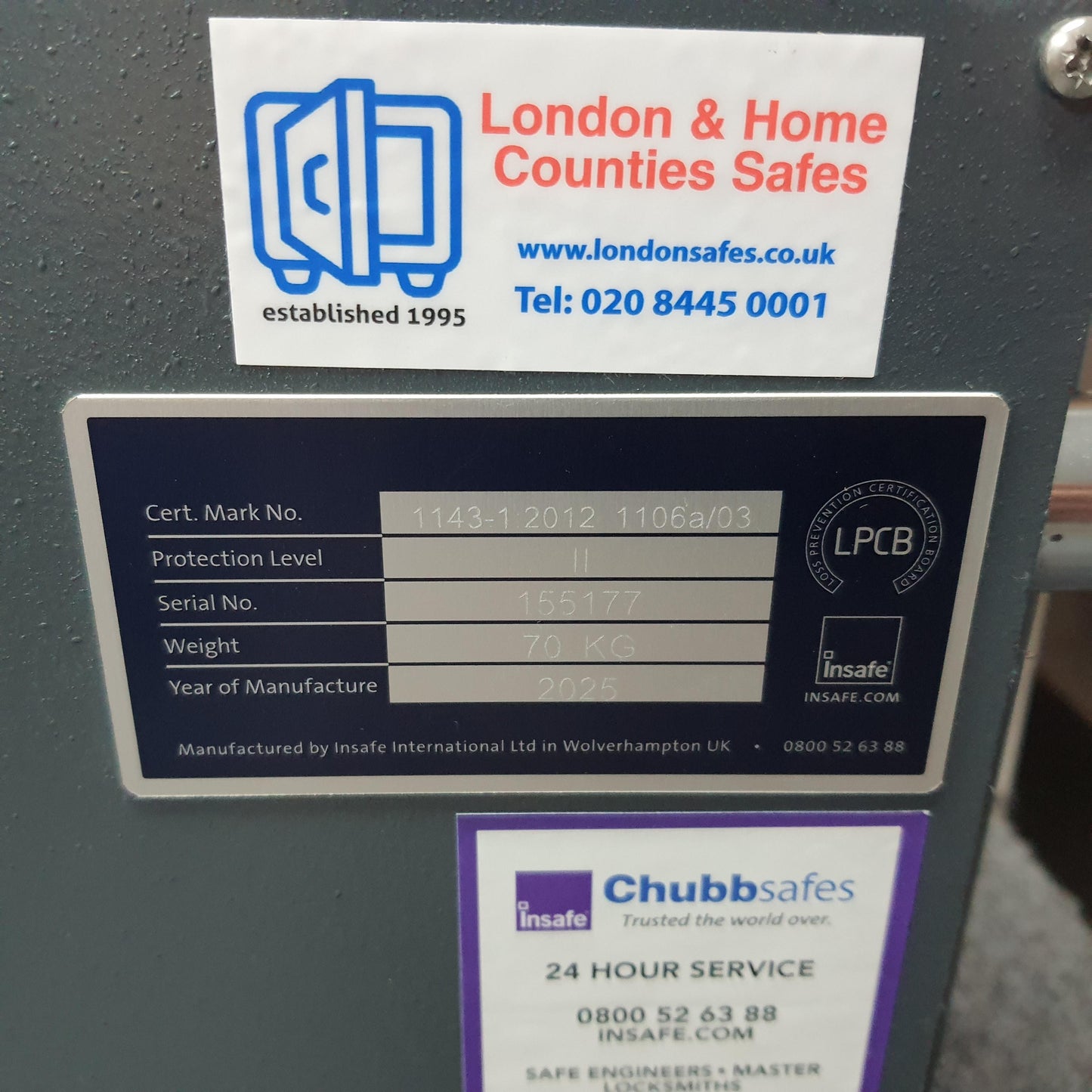 Chubbsafes Grade II Digital Safe