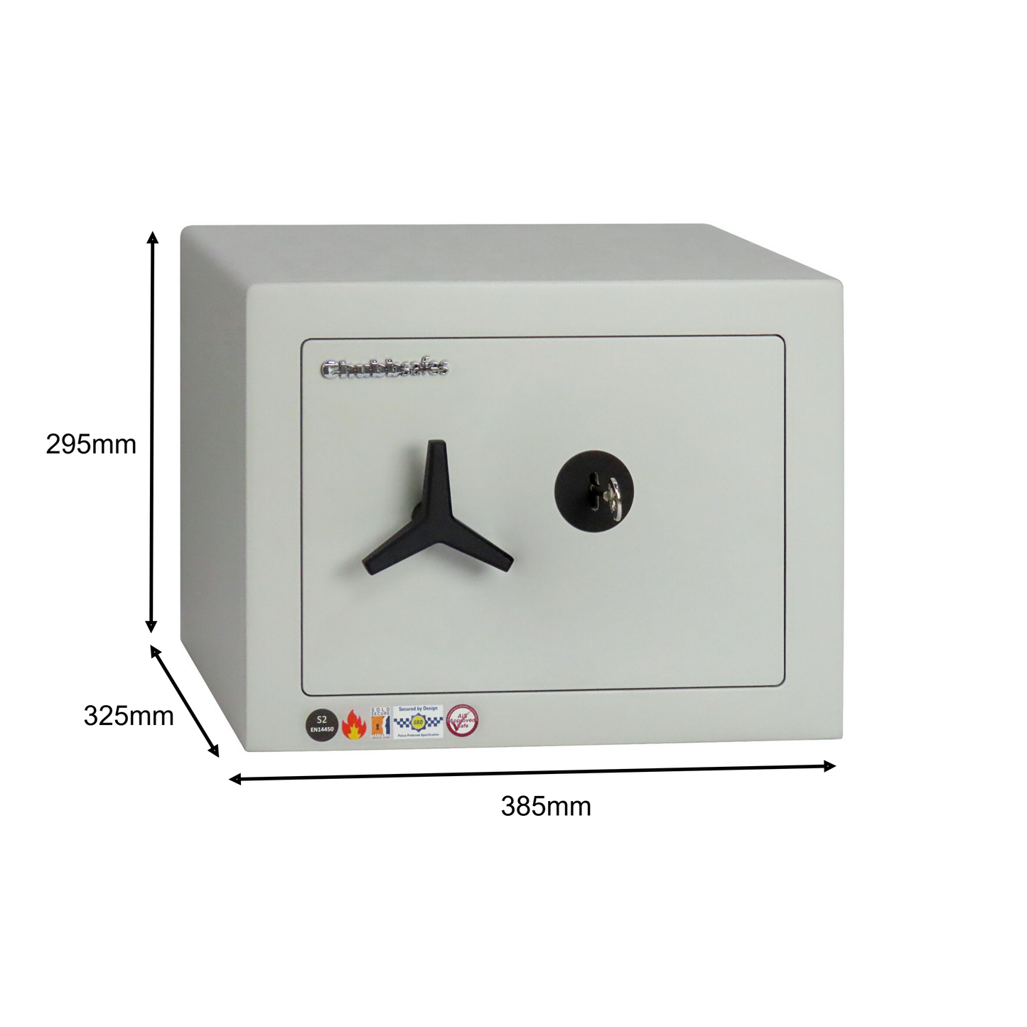 Chubbsafes HomeVault S2 PLUS-25-Keylocking Safe
