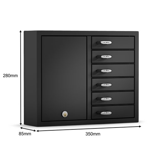 De Raat Creone KeyBox 9006 E Expansion Stainless Steel