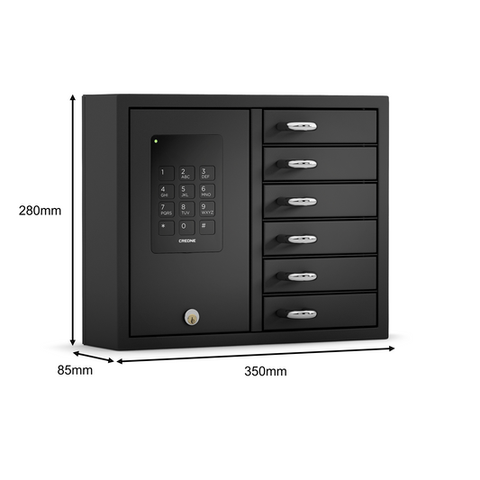 De Raat Creone KeyBox 9006 S Stainless Steel