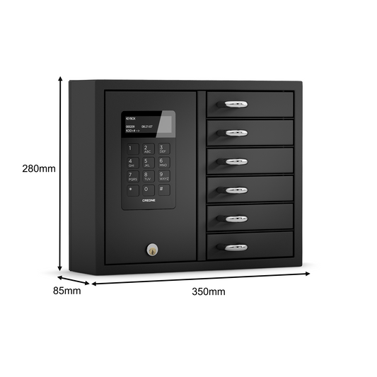 De Raat Creone KeyBox 9006 S System Stainless Steel