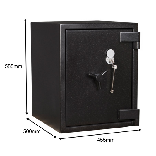 De Raat DRS Defender Grade 1 (Size 1) Keylocking Safe